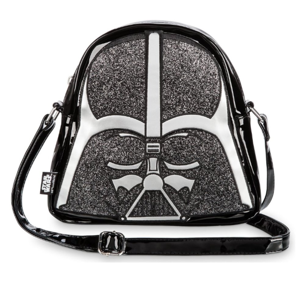 Disney Black and Silver Crossbody Bag